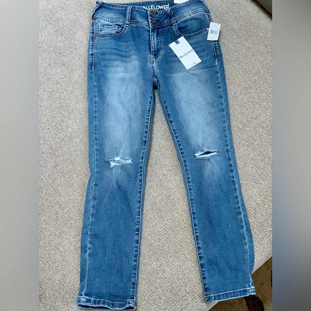 Wallflower | “Ultra Crop” | Distressed Jeans